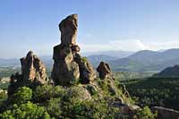 Formy skalne w okolicy Biełogradczika