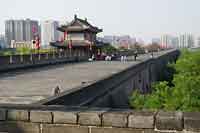 Wycieczka Chiny - Xi'an, mury miejskie