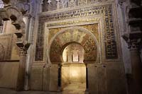 Mezquita - wejcie do mihrabu
