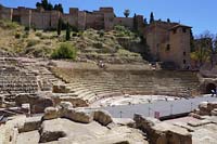Malaga, teatr rzymski