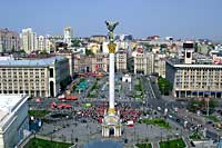 Kijów - Majdan Niepodległości (źródło: Wikipedia)
