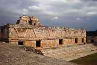 Uxmal -budowle Majów