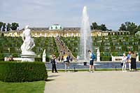 Poczdam - kompleks parkowo-pałacowy Sanssouci